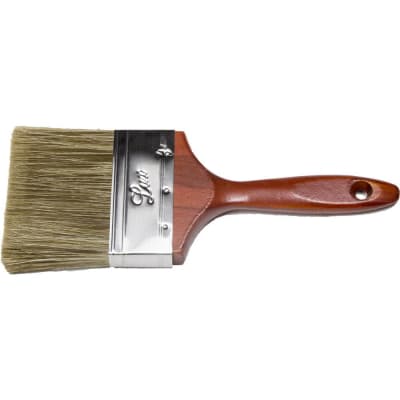 Кисть плоская STAYER 100 мм, 4", щетина смешанная LASUR - LUX 01051-100