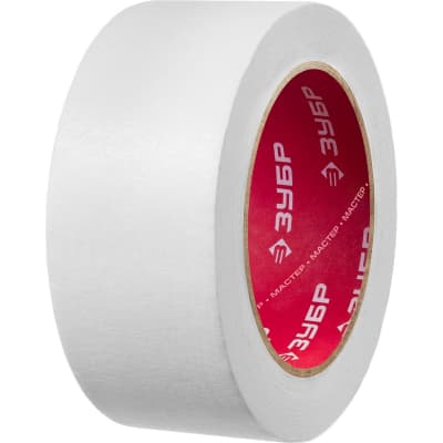 лента малярная ЗУБР 48 мм, 50 м, до +80° С 12115-50