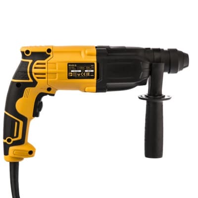 Перфоратор электрический RH-650-18, SDS-plus, 650 Вт, 2.0 Дж, 3 плюс 1 режим Denzel 26603