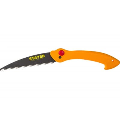 Ножовка складная походная (пила) STAYER 8 TPI, 160 мм STAYER МАХСut 15085