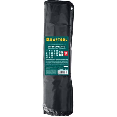 Набор комбинированных гаечных ключей 18 шт, 6 - 32 мм, KRAFTOOL 27079-H18_z01