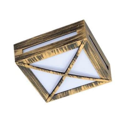 Светильник уличный Ecola GX53 Led 3083W IP65 черненая бронза FN53SGECH