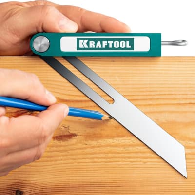 KRAFTOOL Super-BEVEL 200 мм профессиональная малка-угломер 34372