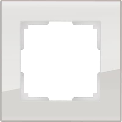 Рамка на 1 пост Werkel Favorit WL01-Frame-01 дымчатый 4690389061301
