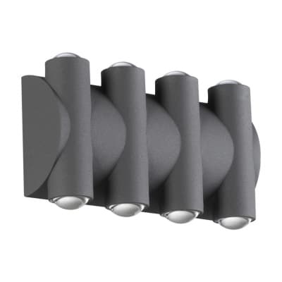Ландшафтный настенный светильник IP54 LED 4000K 8W 85-265V CALLE 358568 STREET NT21 000 темно-серый   NOVOTECH CALLE 358568