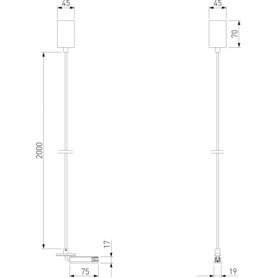 Подвесной комплект Elektrostandard Line Magnetic 85009/00