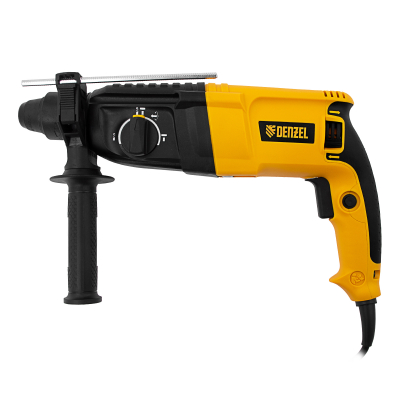 Перфоратор электрический RHH-800-26, SDS-plus, 800 Вт, 3 Дж, 3 плюс 1 реж. Denzel 26607