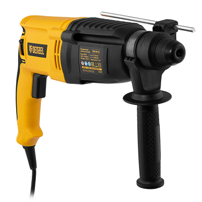 Перфоратор электрический RHH-800-26, SDS-plus, 800 Вт, 3 Дж, 3 плюс 1 реж. Denzel 26607