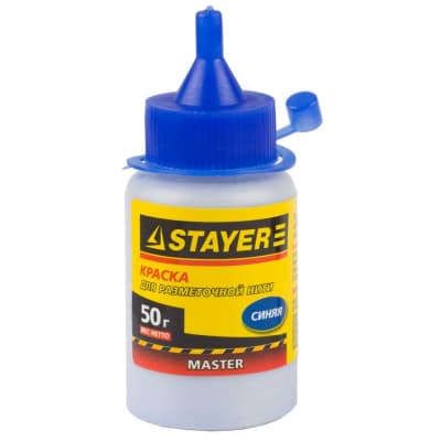 Краска для малярных шнуров STAYER 50 гр., цвет синяя 0640-1_z01