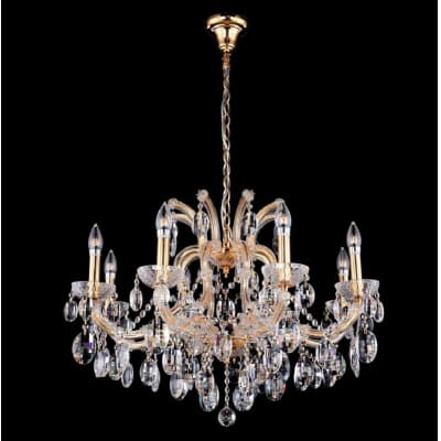 Хрустальная люстра Crystal Lux HOLLYWOOD SP8 GOLD