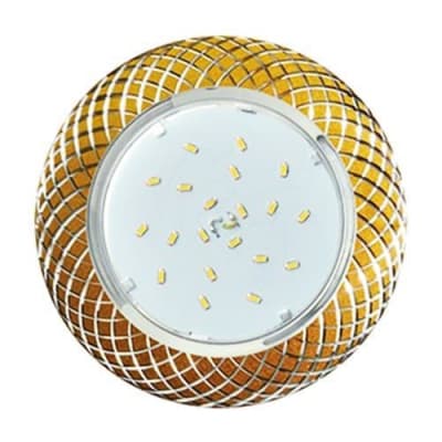 Ecola GX53 H4 DL5381 светильник встраив. без рефл. Сетка матовое Золото/Алюм 20x110 (к+) FG5381ECB