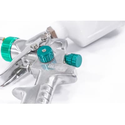Краскораспылитель AG 810 HVLP, гравитационный, сопло 0,8 мм и 1 мм Stels 57361