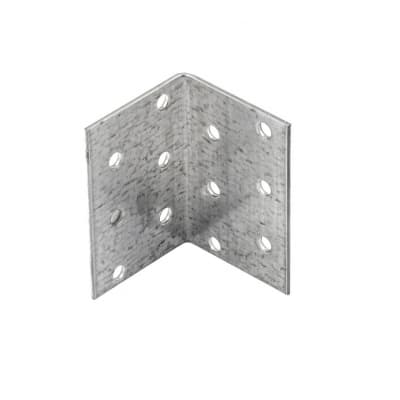 Крепежный уголок равносторонний 2 мм, KUR 40 x 40 x 60 мм Россия Сибртех 46416