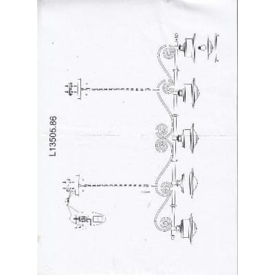 Подвесная люстра Brigg L13505.86 L'Arte Luce
