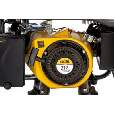 Генератор инверторный GT-3500iF, 3,5 кВт, 230 В, бак 5 л, открытый корпус,  ручной старт Denzel 94705