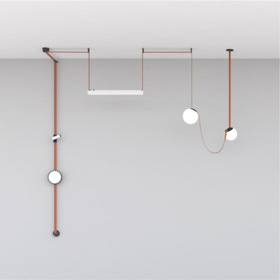 Трековый светильник Denkirs BELTY ORB DK5551-BK