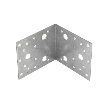 Крепежный уголок 2 мм, КU 105 x 105 x 90 мм Россия Сибртех 46406