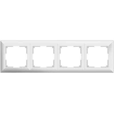 Рамка на 4 поста Werkel Fiore WL14-Frame-04 белый 4690389109157