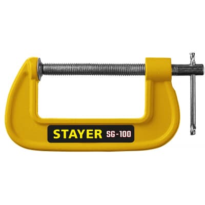 SG-100 струбцина тип G 100 мм, STAYER 3215-100_z02
