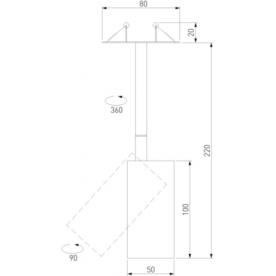 Точечный светильник Elektrostandard Drop 50222 LED