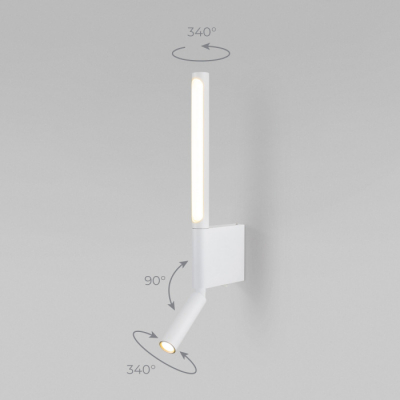Настенный светильник Elektrostandard Sarca 40111/LED белый