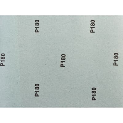 Лист шлифовальный ЗУБР 230 х 280 мм, Р180, 5 шт., на бумажной основе, водостойкий 35417-180