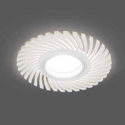 Встраиваемый светильник Gauss Backlight BL134 белый GU5.3 3W Led 3000K