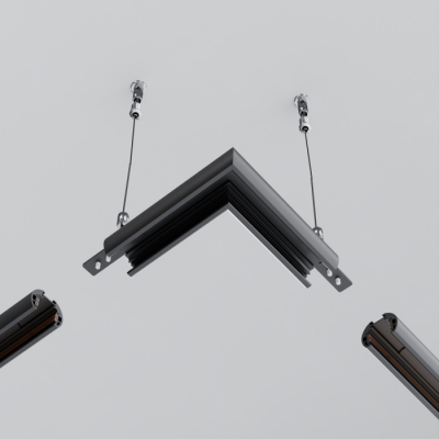 Коннектор угловой Maytoni Accessories for tracks Exility TRAM034CL-R-41B