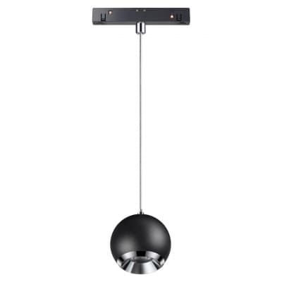 Трековый св-к для низков.шинопровода IP20 LED 4000K 10W FLUM 358401 SHINO NT20 029 черн/хром
