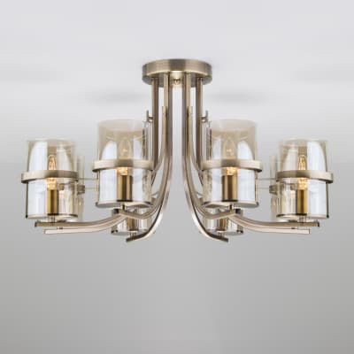 Потолочная люстра Eurosvet Coppa 60085/8 античная бронза