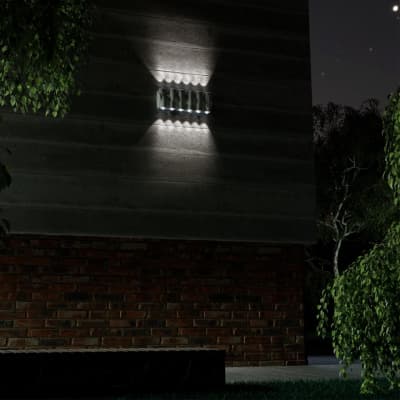 Ландшафтный настенный светильник IP54 LED 4000K 12W 85-265V CALLE 358570 STREET NT21 000 темно-серый   NOVOTECH CALLE 358570