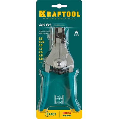 Стриппер полуавтоматический АК-61, 0.5 - 6 мм2, KRAFTOOL 22683