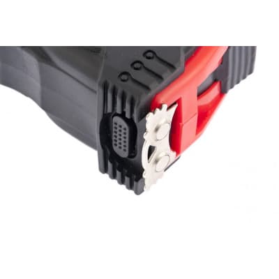 Рулетка Status Magnet 3 fixations, 5 м х 25 мм, обрезиненный корпус, зацеп с магнитом Matrix 31005