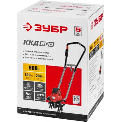 ЗУБР ККД-900 культиватор электрический, 900 Вт ККД-900