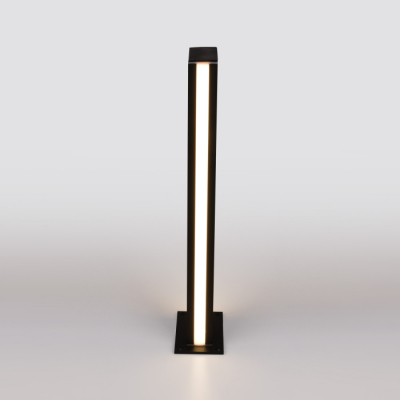 Наземный светильник Elektrostandard Flat 1538 TECHNO LED черный