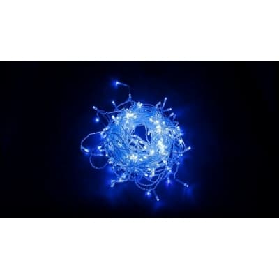 Гирлянда дождь FERON CL23, 240LED, (синий) 32350