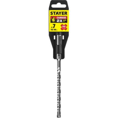 STAYER Бур SDS-plus 7 x 160 мм, Professional 2930-160-07_z02