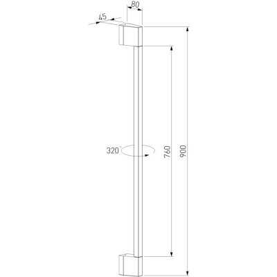 Настенный светильник уличный Elektrostandard Argos 35122/D