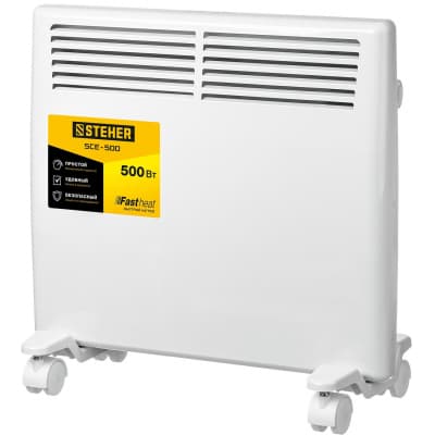 Электрический конвектор STEHER, 0.5 кВт SCE-500