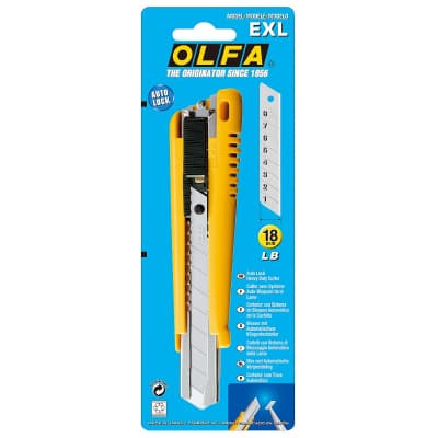 Нож с выдвижным лезвием OLFA 18 мм OL-EXL