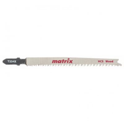 Полотна для электролобзика  по дереву, 3 шт, T234X, 90 x 2-3 мм, HCS Matrix 78217