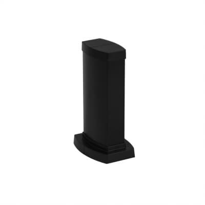 Мини-колонна Snap-On алюминиевая с крышкой из пластика, 2 секции, высота 0,3 метра, цвет черный Legrand 653022