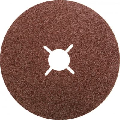 Круги фибровые 5 шт, Р 80, 115 х 22 mm Matrix 73904