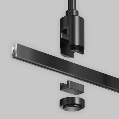 Крепление потолочное Maytoni Accessories for tracks Flarity TRA158С-S1-B