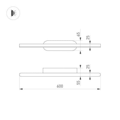 Настенный светильник Arlight TENERO 035718
