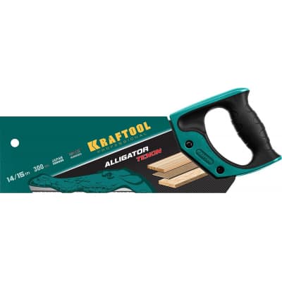 Ножовка с обушком для стусла KRAFTOOL 14/15 TPI, 300 мм, KraftMaxTENON 15228-30