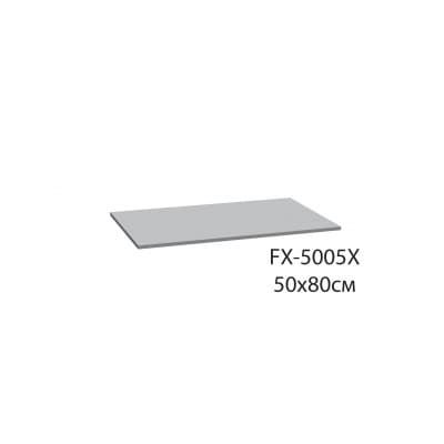 Коврик для ванной Fixsen Visa 1-ый серо-голубой, 50х80см (FX-5005X)