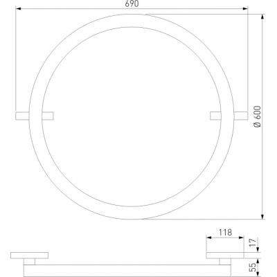 Трековый светильник Elektrostandard Slim Magnetic 85523/01