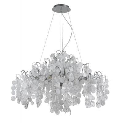 Подвесная люстра Crystal Lux TENERIFE SP9 SILVER