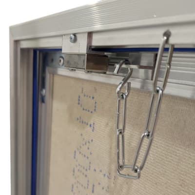 Люк под плитку ВЕКТОР 2.0 "Премиум" класса 600х200 мм (Усиленный, Нажимной, Съемный)